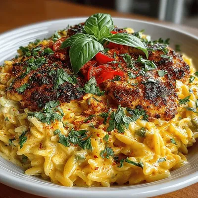 Creamy Roasted Red Pepper Orzo: A Culinary Delight
