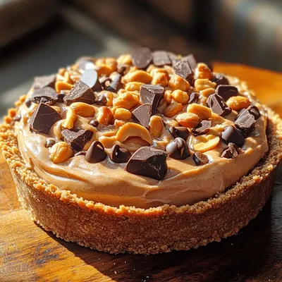 Delightful No-Bake Cream Cheese Peanut Butter Pie