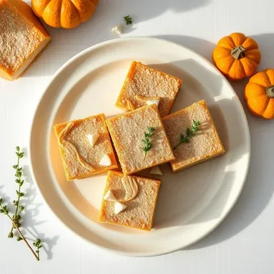 Pumpkin Cheesecake Icebox Bars