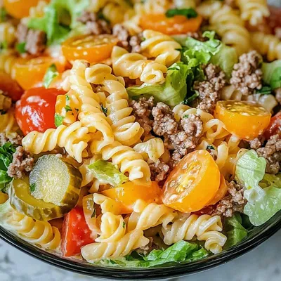 Big Mac Pasta Salad: A Fun Twist on a Classic Favorite