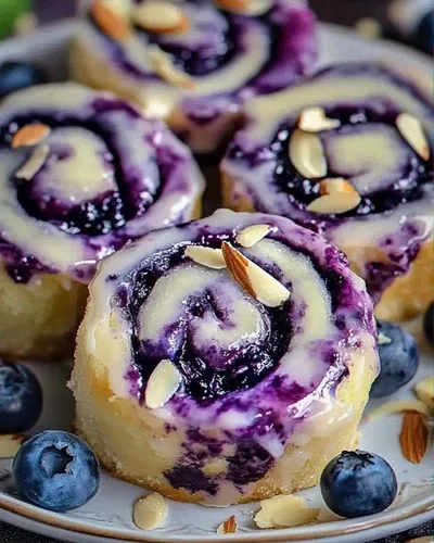 Blueberry Cheesecake Rolls Recipe – Sweet & Easy Treat