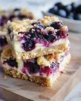 Blueberry Cream Cheese Bars Recipe is a must-try dessert!