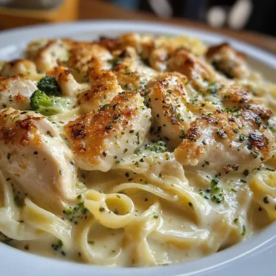 Chicken Broccoli Alfredo Casserole: A Comforting Delight!