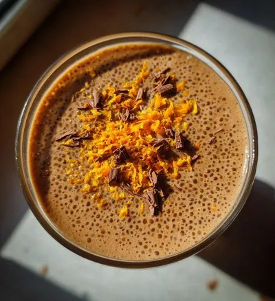Chocolate Orange Chia Pudding