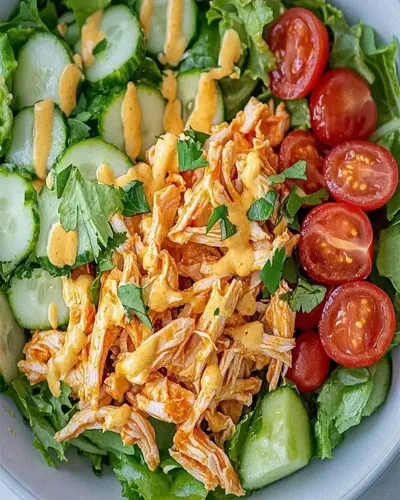 Clean Buffalo Chicken Salad Recipe – Healthy & Flavorful Dish