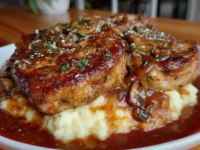 Comforting Smothered Pork Chops Recipe with Creamy Mushroom Gravy Made Easy