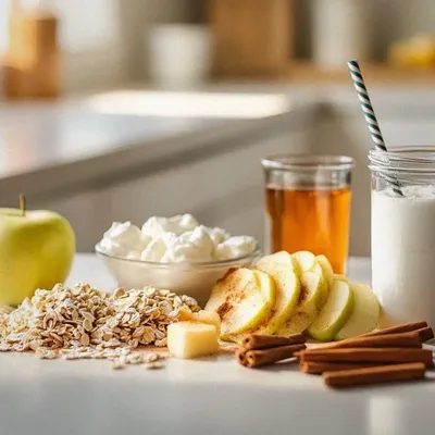 Cozy & Creamy Apple Pie Smoothie : A Comforting Fall Smoothie You’ll Crave