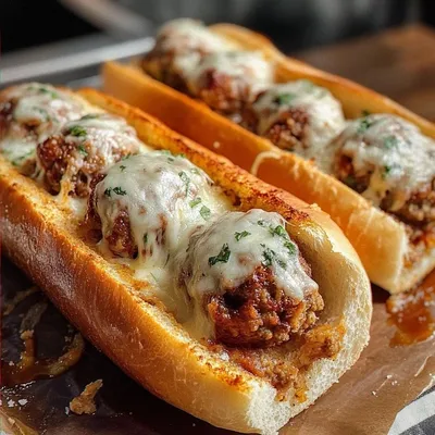 Create Mouthwatering Easy Cheesy Meatball Subs in Minutes!
