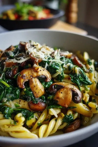 Delicious Spinach Mushroom Pasta Recipe: Healthy & Easy Tips