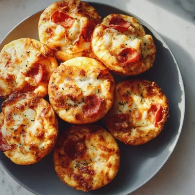 Easy 15-Minute Pizza Muffins Recipe