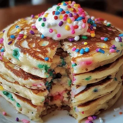 Funfetti Pancakes – Colorful and Delicious Treat