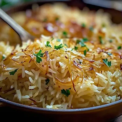 Golden Onion Butter Rice: Comfort Food Bliss at Home
