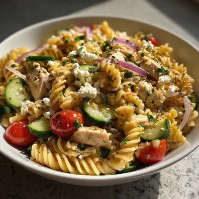High-Protein Pasta Salad: 22g Protein in 25 Minutes