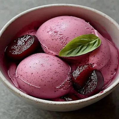Indulge in Cardamom Plum Sorbet: A Refreshing Delight