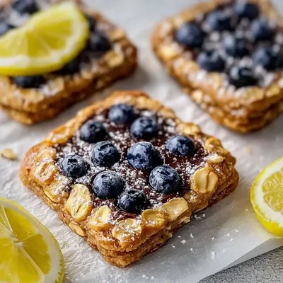 Irresistible Blueberry Puff Pastry Tarts Ready in Minutes