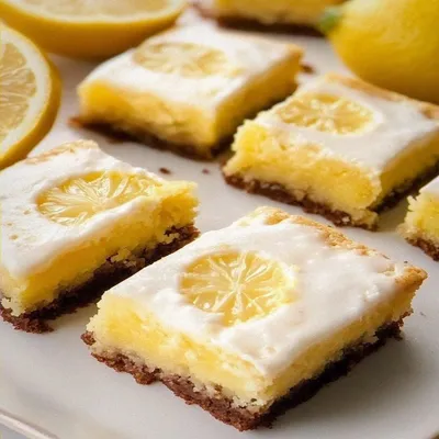 Irresistible Lemon Brownie Bars Recipe – A Zesty Delight