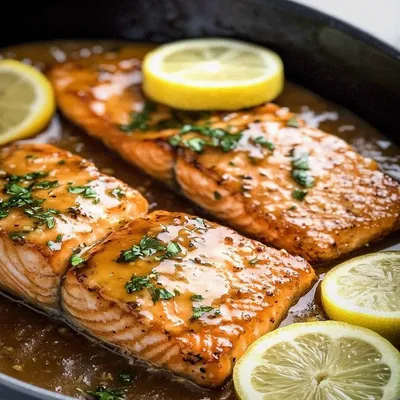 Irresistible Lemon Honey Glazed Salmon Recipe Delight