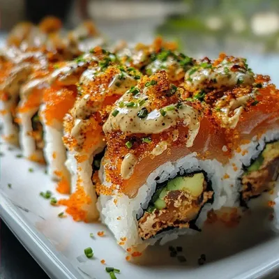Irresistible Spicy Tuna Volcano Rolls for Your Next Sushi Night