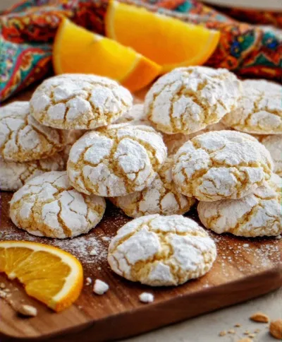 Italian Almond-Orange Cookies – Soft, Chewy Citrus Almond Treats