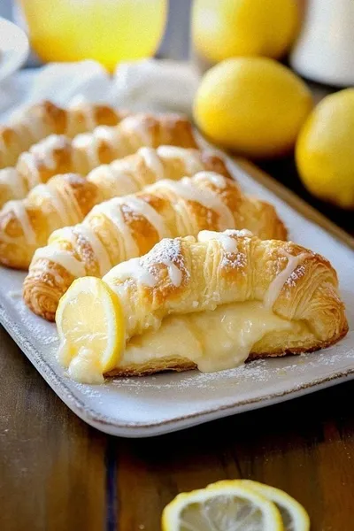 Lemon Cheesecake Crescent Rolls – Buttery, Zesty & Irresistibly Flaky!