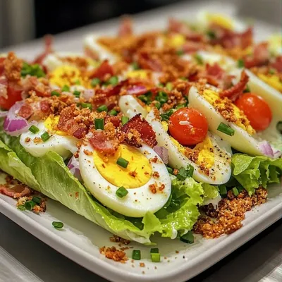 Loaded Wedge Salad: A Flavor-Packed Crowd-Pleaser Delight