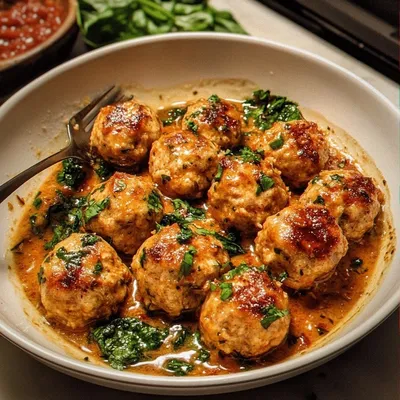 Marry Me Chicken Meatballs