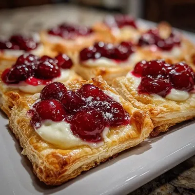 Mini Cherry Cheese Danishes Delightful Pastry Treats!