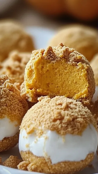 No Bake Pumpkin Cheesecake Balls: A Fall Favorite with Minimal Effort