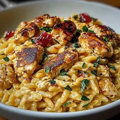 One Pot Cajun Chicken Alfredo Orzo: An Amazing Ultimate Recipe