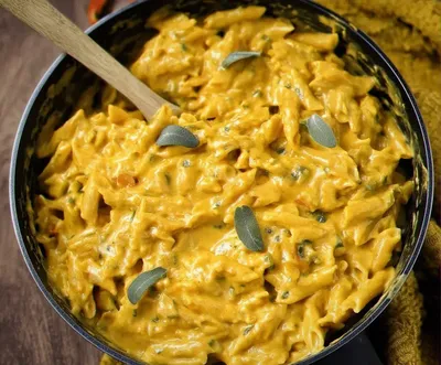 One-Pot Creamy Pumpkin Sage Pasta