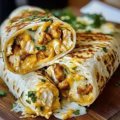 Ooey-Gooey Cheesy Garlic Chicken Wraps: An Amazing Ultimate Recipe