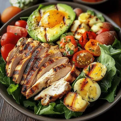 PALEO GRILLED CHICKEN COBB SALAD