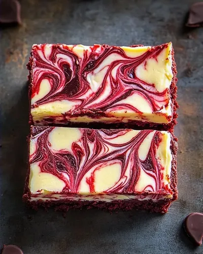 Red Velvet Cheesecake Brownies: A Decadent Twist on Two Classics