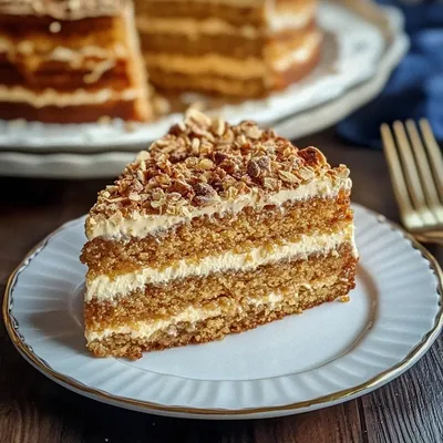 Russian Honey Cake (Medovik)