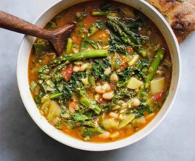 Spring Minestrone Soup