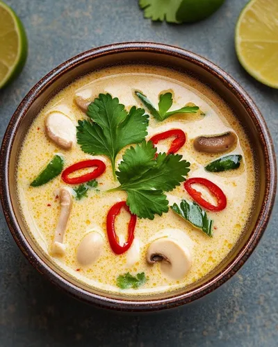 Tom Kha Gai Soup: Discover This Creamy Delight!