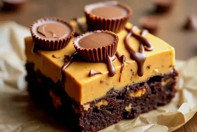 Ultimate Reese’s Brownies Recipe Easy Chocolate Peanut Butter Treat