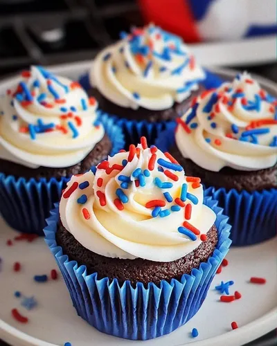 4th of July Cupcakes