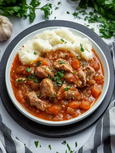 Savory Ukrainian Pork Stew for Cozy Winter Nights