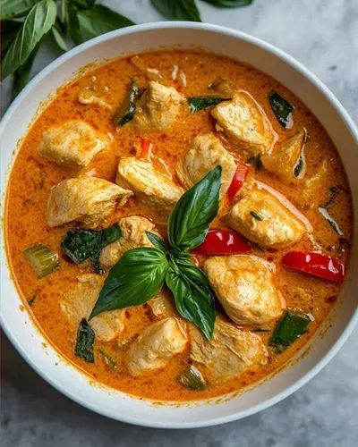 Easy Thai Red Curry Chicken