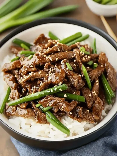 Savory Sesame-Ginger Beef: Quick Weeknight Delight