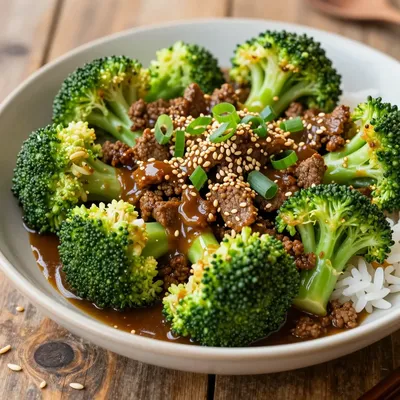 Budget Ground Beef and Broccoli Stir Fry