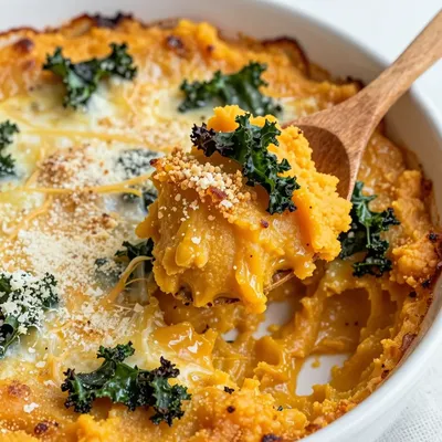 budgetfriendly sweet potato and kale onepot casserole
