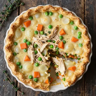 Comforting Chicken Pot Pie for Cold Winter Nights