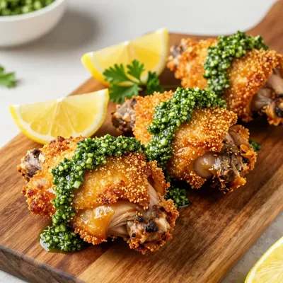 Crispy Baked Chicken for an NFL Playoff Dinner