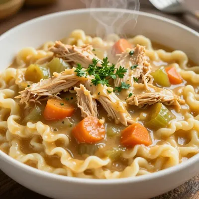 Easy Weeknight Pantry Chicken And Noodles