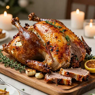 Herb Roasted Turkey for a Special New Year's Feast
