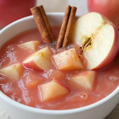 Kid-Friendly Slow Cooker Applesauce with Cinnamon Sticks