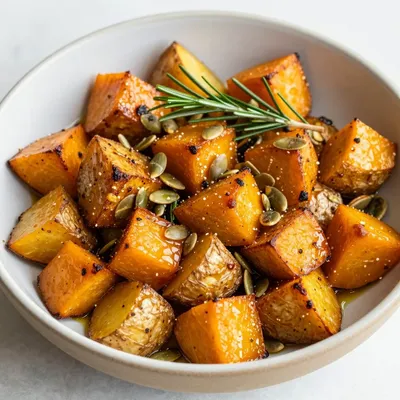 meal prep friendly roasted winter squash and potato medley for family suppers