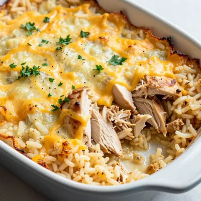MLK Day Baked Chicken And Rice Casserole